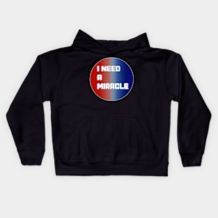 Grateful Dead company I need a Miracle red blue deadhead tour Kids Hoodie